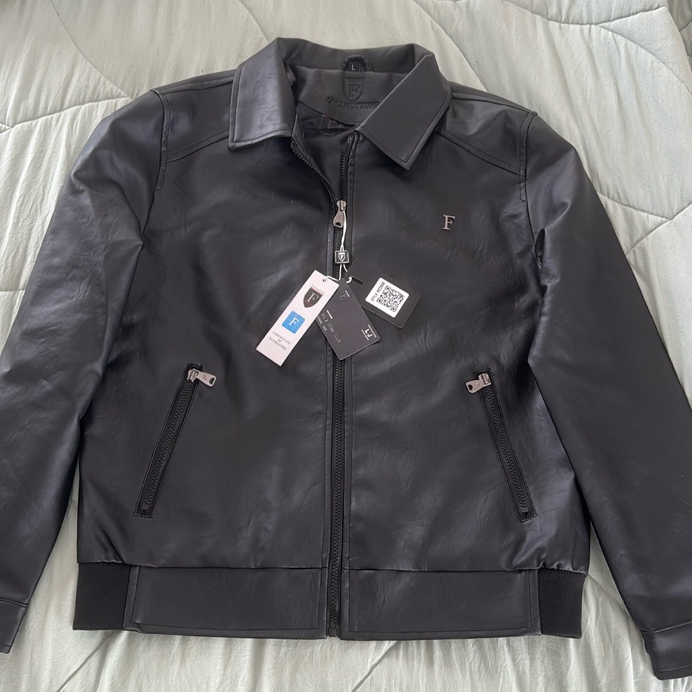 Men’s Ferrari Leather Jacket